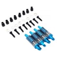 thumbnail image 2 of 4 Pieces Metal Shock Absorber Remote Control 1:28 Crawler Model Damper Upgrade Part Repair Replacement for Wltoys K969 K979 K989 Blue, 2 of 8