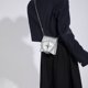 thumbnail image 4 of Bolso de hombro retro para mujer Bolso bandolera vintage punk Bolso bandolera cuadrado (Plata) Ndcxsfigh Para Estrenar, 4 of 7