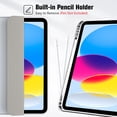 thumbnail image 3 of Funda para iPad ProCase 11" 10.9" 2025/2022 Hybrid Silver, 3 of 7