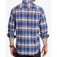 thumbnail image 2 of Weatherproof Mens Flannel Button Up Shirt, Blue, Small, 2 of 4