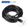 thumbnail image 2 of Solid Rubber Cord Tubing 19.7ft 4mm Dia Black Rubber Tube for DIY Craft Making, 2 of 5