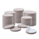 thumbnail image 1 of Protector de piso redondo de fieltro para muebles Unique Bargains de 60 piezas de 1" para patas de silla y armario, 1 of 7