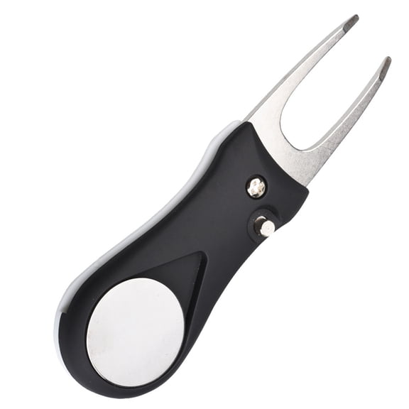 Soidarity Golf Pitch Groove reparación horquilla Pitchfork manija de plástico marcador negro Type3 NO3 Soidarity  OD020982-01
