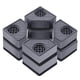thumbnail image 1 of Anti Vibration Pads for Washer Dryer Pedestals Wearing Double-Deck, 1 of 5