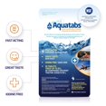thumbnail image 4 of Aquatabs 49mg Water Purification Tablets (50 Pack Canadian Retail Pouch), Easy-To-Use Water Treatment for Hiking, Backpacking, Camping, and Travel, 4 of 9