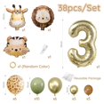 thumbnail image 2 of Globos decorativos para fiestas, Wuokkig Jungle Safari, cumpleaños, 2 of 7