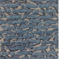 thumbnail image 3 of Plutus 22" x 22" Indigo Rivulet Solid Luxury Outdoor Throw Pillow in Blue, 3 of 3