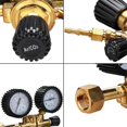 thumbnail image 5 of Régulateur de Gaz de Soudure, Résistant à la Corrosion, Qualité Industrielle, Valve de Contrôle de Pression, Jauge Précise, Conçu pour une Utilisation Occasionnelle, Portable et Compact, Compatible avec Azote et CO2, 5 of 5