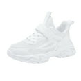 thumbnail image 3 of Staki Toddler Shoes Girl Toddler Shoes Girls Shoes Slip on Sneakers Breathable Walking Running Shoes(White,11.5 Little Kid), 3 of 9