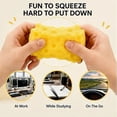 thumbnail image 6 of Cheese Squish Toy Stress Relief Fidget Slow Rising Sensory Squeeze Cube Desk Decor Anxiety Relief Novelty Gift Party Favor Relaxation Toy,3PCS, 6 of 7