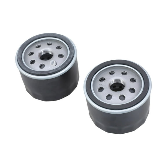 Pack of 2 High Performances Small Engine Oil Filter Compatibles With Lawn Mowers Garden Machinery Engines Universals Fit