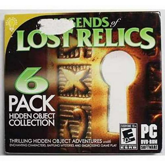 Legends of the Lost Relics 6 Pack Hidden Object Collection