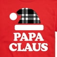 thumbnail image 3 of Instant Message - Papa Claus Christmas - Men's Short Sleeve Graphic T-Shirt, 3 of 6