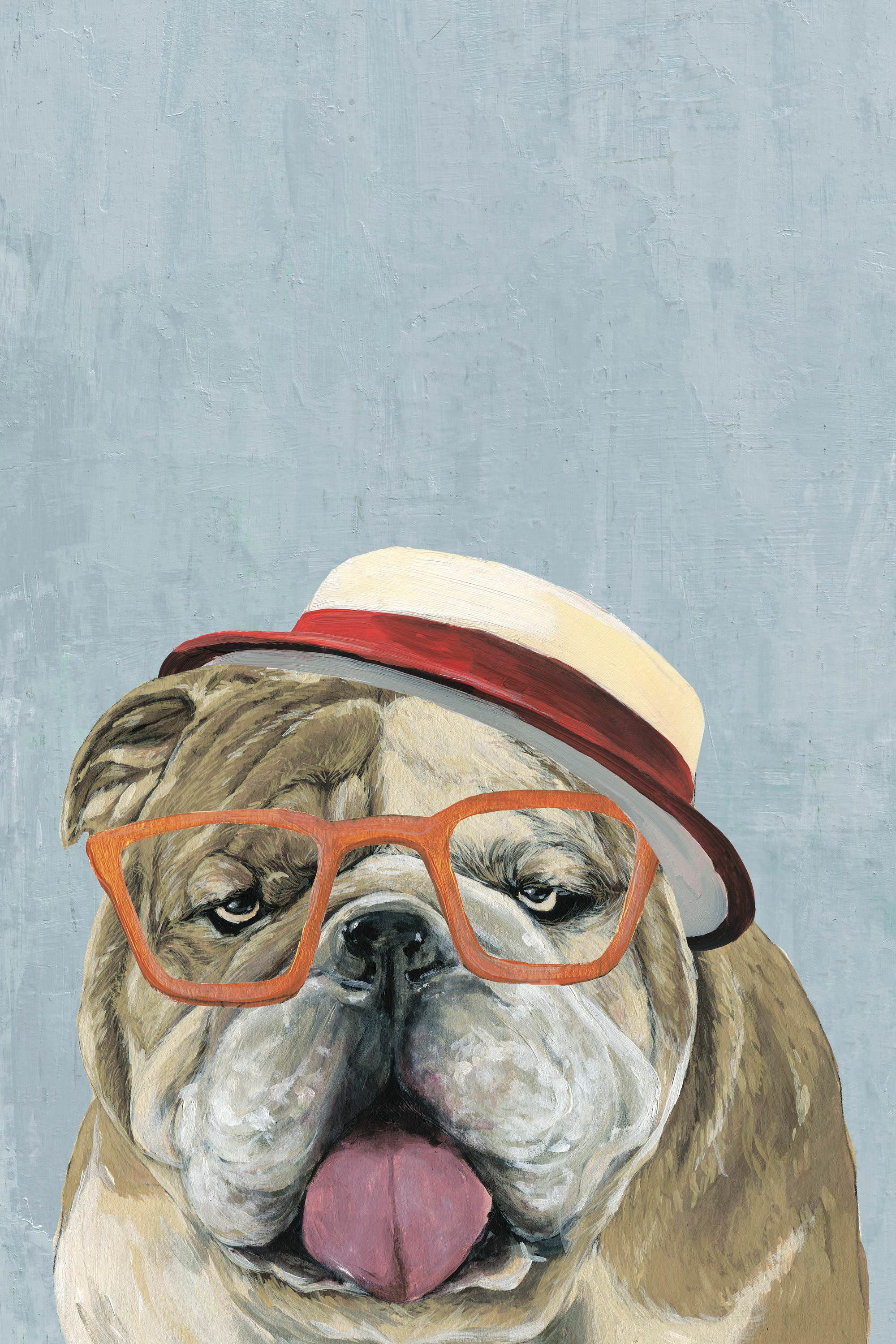 Marmont Hill "The Don of Dogs" Painting Print on Wrapped Canvas