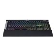 thumbnail image 2 of CORSAIR Gaming K95 RGB PLATINUM Mechanical - Clavier - Rétro-Éclairé - USB - US - Interrupteur à Clé: Cerise MX Vitesse - Noir, 2 of 10
