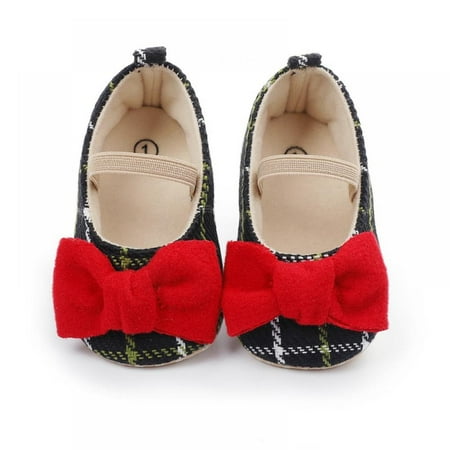 

RETAP Cute Baby Girls Princess Shoes Crib Sole Sneaker First Walking Shoes
