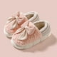 thumbnail image 1 of Xucatan Women's Plush Fuzzy Slippers with Bow, Non-Slip Indoor Outdoor House Shoes, Warm Cozy Winter Slippers for Women with Closed Back Gift, 1 of 4