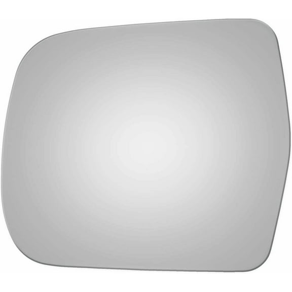 Flat Driver Side Replacement Mirror Glass for 2001-2007 Toyota Highlander W/O Baking Plate