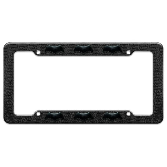 Justice League Movie Batman Logo License Plate Tag Frame