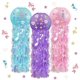 thumbnail image 1 of 3 farolillos de papel de medusas de verano, farol colgante rosa morado azul para decoración de fiesta temática de sirena bajo el mar, suministros de farol de fiesta oceánica LingWen 8390606091918, 1 of 1