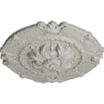 thumbnail image 3 of Ekena Millwork 16 1/2"OD x 2 3/8"P Southampton Ceiling Medallion, Hand-Painted Pot of Cream, 3 of 6