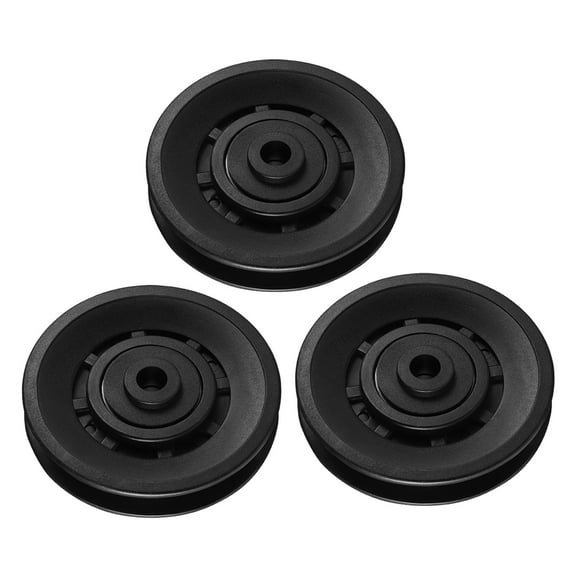 TUIBELYN 3pcs Pulley Wheel Replacement System for Garage Door and Gym Equipment
