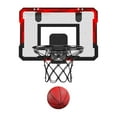 thumbnail image 2 of koolsoo Basketball Hoop Attachment Basketball System Door Basketball Hoops over The Door Red, 2 of 9