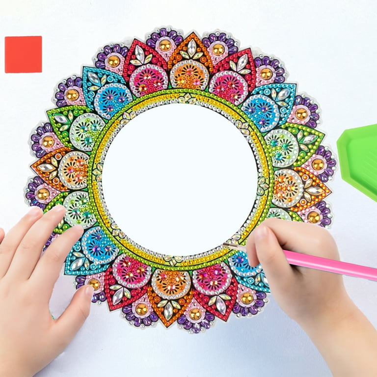 Mandala Diamond Painting DIY Purple Themed Design Artistic Embroidery  Decoration
