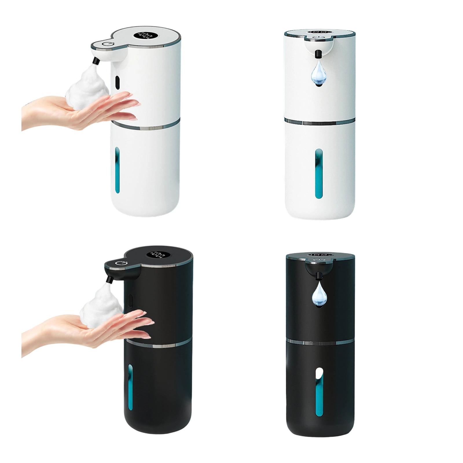 Bathroom Automatic Soap Dispenser Countertops 380ml Soap Dispenser Automatic Induction Foam Hand Washer Enduring