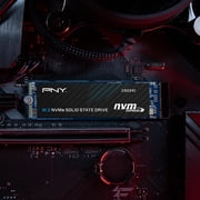 PNY CS2241 1TB Gen4 x4 PCIe NVMe M.2 Internal SSD Upgrade Kit with Transfer Adapter and Software