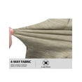 thumbnail image 3 of Little Donkey Andy Men's Quick Dry Thermal Lightweight Running Jacket Full Zip Hybrid Warm Thumbholes Golf Track Jacket Deep Khaki Heather S, 3 of 7