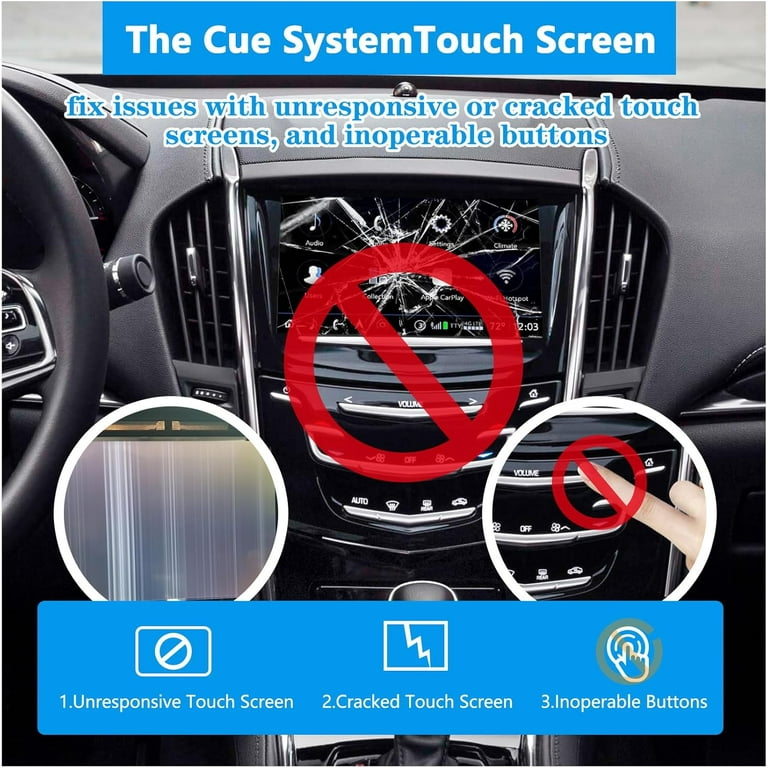 Reemplazo De Radio De Navegación Con Pantalla Táctil Para Cadillac ATS CTS ELR SRX XTS