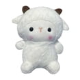 thumbnail image 4 of Plush Animal Stuffed Toy Cute Bear Desktop Companion Doll for Home Office Decoration and Soft Cuddle Body Pillow Soft Plushie Collectible Figure, Brown 6 Inch, 4 of 4