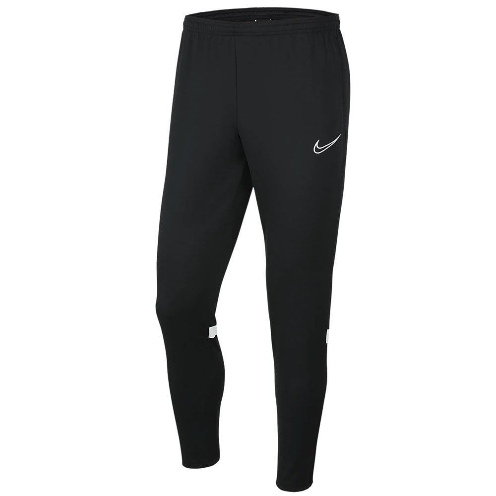 Nike Men's Dry Academy 21 Knit Pant, CW6122-010 Black/White, Large ...
