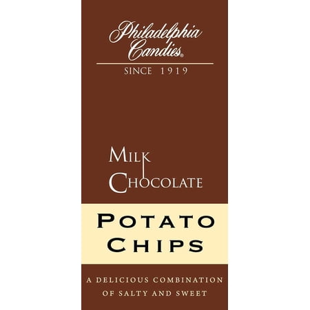 Philadelphia Candies Original Potato Chips, Milk Chocolate Covered 9 Ounce Gift Bag