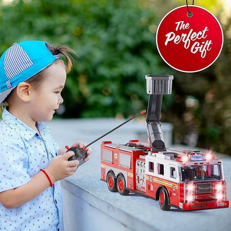 Rc engine outlet truck