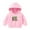 Pink, variant on IROINNID Infant Comfy Hoodies Cute Dino Cartoon Pullover Outerwear