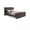 Brown, variant on Meridian Furniture Stylus Brown Boucle Fabric Twin Bed