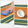 thumbnail image 4 of REGALWOVEN Kitchen Rugs and Kitchen Mats Non Skid Washable, Machine Washable Standing Mats Green 18" x 48", 4 of 6