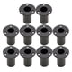 thumbnail image 1 of 10x de Montaje de Copa para Escaleras de Desmontables Y Plegables de 1 "Nuevo shamjiam Tapón de inserción de escalera negro, 1 of 8