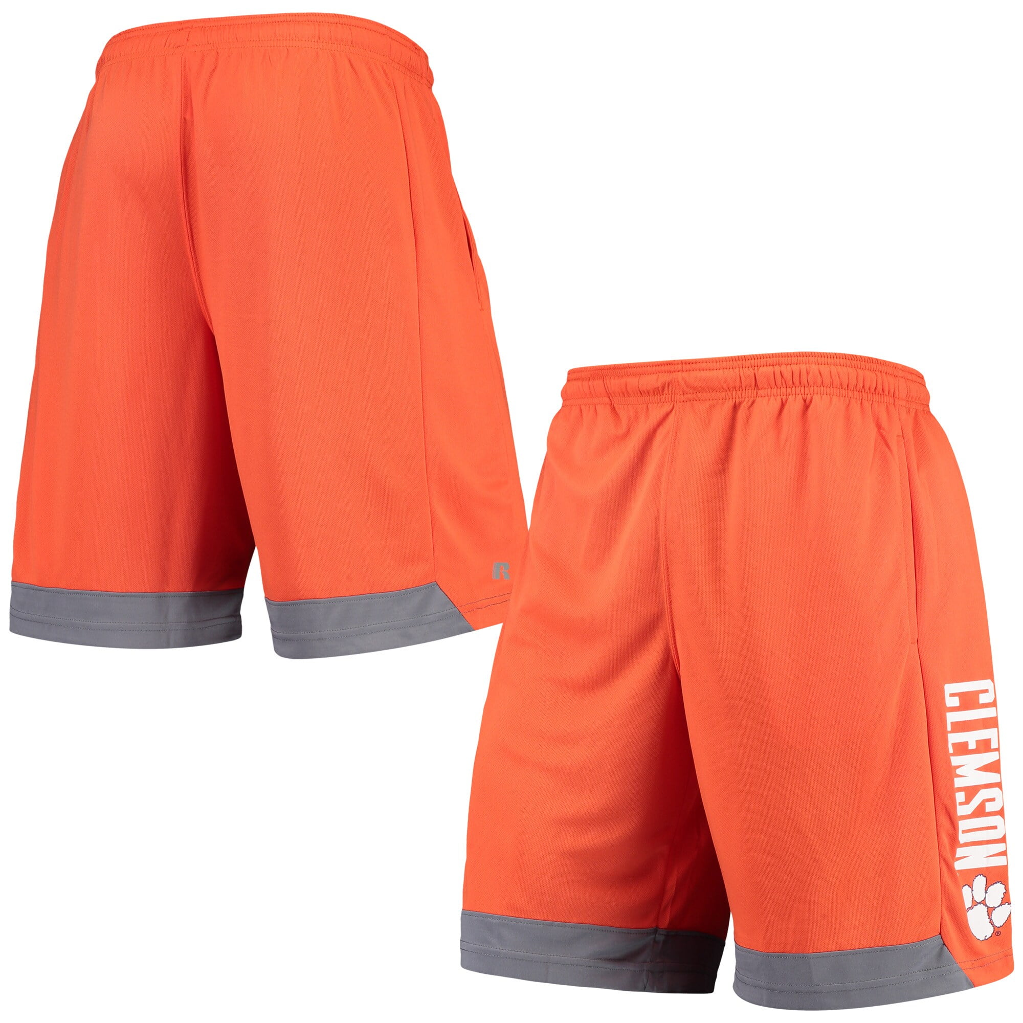 Men�s Russell Athletic Orange Clemson Tigers Athletic Fit Men�s Russell Athletic Orange Clemson Tigers Athletic Fit