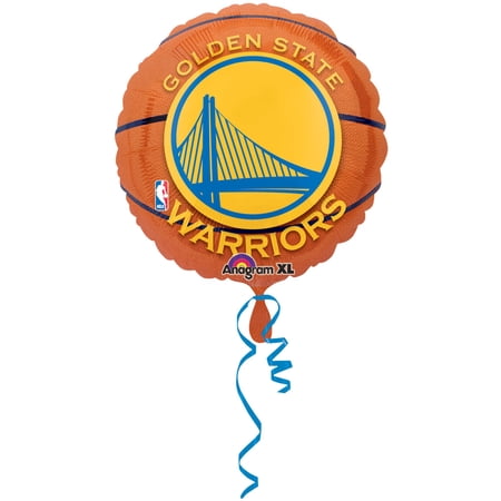 Amscan Golden State Warriors Basketball Foil Balloon – 18 2 Count