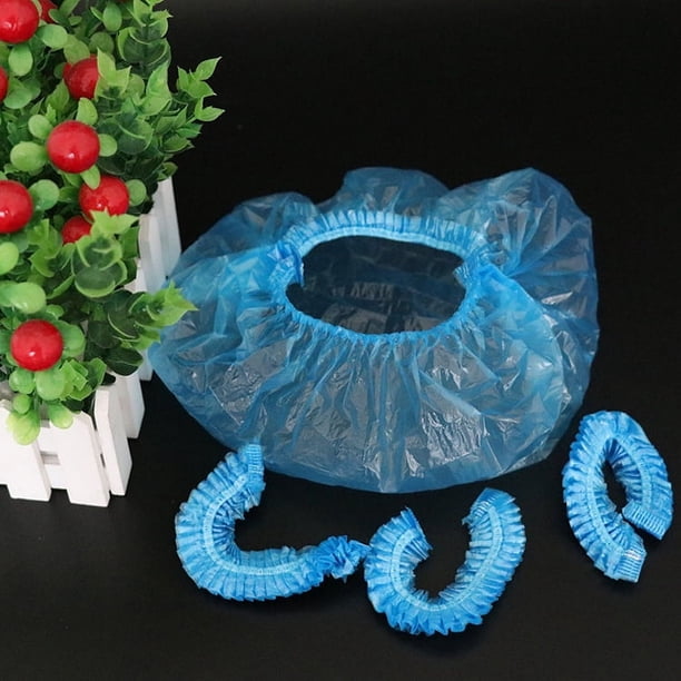 Gorro de ducha desechable, gorro grueso para el cabello, impermeable, para baño, cocina, a prueba de aceite, para salón de belleza, cuidado del cabello
