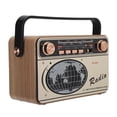 thumbnail image 4 of Radio Bluetooth, FM/AM/SW Radio de 3 Bandas Radio USB portátil Receptor de Radio Diseño elevado, 4 of 8