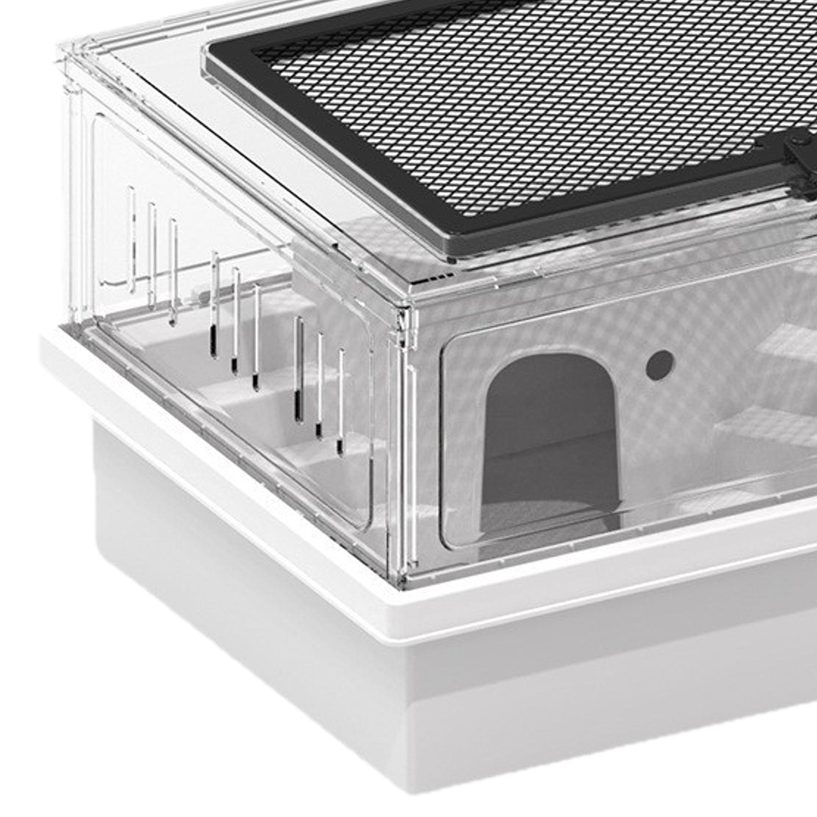 EHJRE Large Hamster Cage, Hamster Habitat, Easy to Assemble, Pet Supplies, for Guinea Pigs, Mice, Rabbits, Hedgehogs, Short-headed Gliders