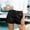 A1 Black, variant on Women's Mid Waist Solid Split Side Flap Pocket Casual Shorts 2026 Baggy Dressy Casual Chino Shorts Inseam Wide Leg High Waisted Mid Thigh Short Comfy Work Short Pants with Pockets Blue