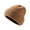 thumbnail image 2 of Msgweeeg Warm Hats for Men Warm Hat Gift for Women Men's Warm Knitted Hat with Thick Velvet Versatile Ear Protection No Brims Knitted Hat Men's Hat, 2 of 3