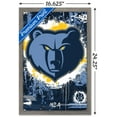 thumbnail image 3 of NBA Memphis Grizzlies - Maximalist Logo 23 Wall Poster, 14.725" x 22.375" Framed, 3 of 5