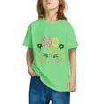 thumbnail image 4 of Fiudx Camiseta para Niños, Blusa Escolar de Tela Suave, Blusa Informal Cuello Redondo, Camisa de Verano de Manga Corta, Atuendo Diario, Moda para Niños y Niñas, 95 % Poliéster., 4 of 6