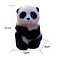 thumbnail image 5 of - Rolly Pet - 4.3” Precious Panda  Black  White, 5 of 5